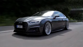 Audi A5 | Bagged on 20" BC Forged Rims | Airlift Performance | 4K