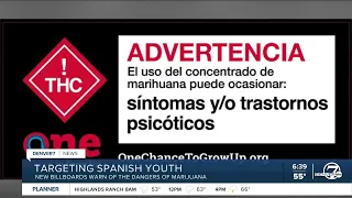 New billboards in Denver warn youth about marijuana