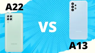 🥱SAMSUNG GALAXY A13 VS SAMSUNG GALAXY A22 COMPARATIVA ⬅️