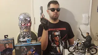 Terminator T-800 Neca with Harley Davison  Fatboy action figure