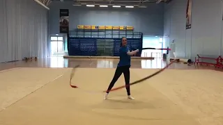 Set Ribbon Routine - Level 1 Rhythmic Gymnastics