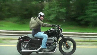 Riding the  HD Nightster, Summer 2011