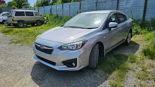 Subaru Impreza пришла из Японии. Не авторынок зелёный угол