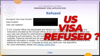 Visa Status shows as REFUSED? It doesn't means visa is REFUSED!