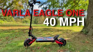 Varla Eagle One Electric Scooter Review 🛴 40MPH Electric Scooter 🔥