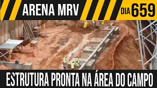 ARENA MRV | 4/8 ESTRUTURA PRONTA NA RUA DOS VISITANTES | 08/02/2022