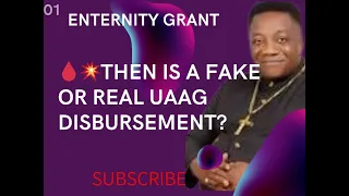 🩸💥THEN IS A FAKE OR REAL UAAG DISBURSEMENT? #funding #sassa