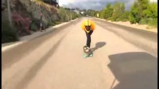 Head-First Downhill Longboard Crash