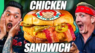 One Bite Challenge: Chicken Sandwich Edition!!!!