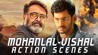 Mohanlal - Vishal Best Action Scenes | 2019 Hindi Dubbed Fight Scenes