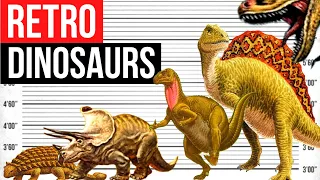 Retro Dinosaurs | What Dinosaurs Looked Like in 1900?