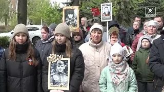 О бессмертном подвиге советского народа говорили в День Победы у мемориала в Лопатинском