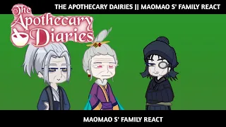 the apothecary diaries || maomao s' family react || part-1