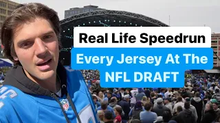 How Fast Can I Find Every Jersey At The NFL Draft?