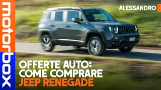 Offerte auto | Come comprare la Jeep Renegade