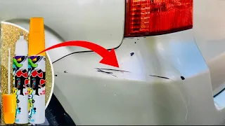 How to Repair Scratches on Car Body Using Touch Up Paint Pen With Low Cost Budget - DIY