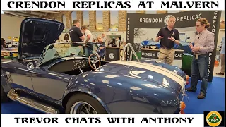 Crendon Replicas stand tour at National Kit Car Show 2023, in Malvern