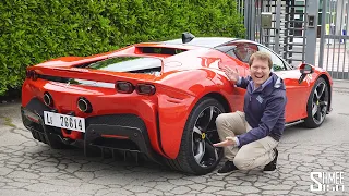THIS is the New Ferrari SF90 Stradale! MY FIRST DRIVE