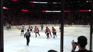 Blackhawks goal - Nick Leddy