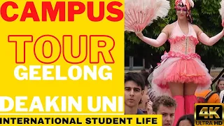 ⁴ᴷ Deakin University Geelong Campus Tour - Australia student life | Wed 29th June 2022 9am -5:30pm