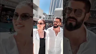 Kuruluş Osman Actor Osman Bey With His Wife Fahriye Evcen 😍 Burak Özçivit With His Wife #sanaedits