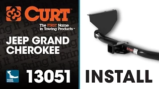 Trailer Hitch Install: CURT 13051 on Jeep Grand Cherokee