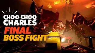 Choo-Choo Charles - Final Boss Fight - Bug Spray and No Train Repair