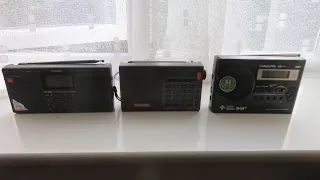 XHDATA D808 vs Tecsun PL-390 vs Sangean DPR-69 Plus FM DX comparison