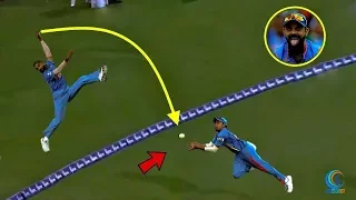 #10 Impossible   ASSISTS on Boundary Line Catches in Cricket   Updated 2018   Cricket Latest