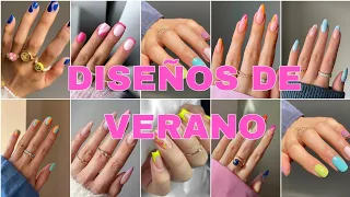 DISEÑOS DE UÑAS DE VERANO 2023💅🌻/NAILS AND FASHION🌈💓