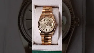 Vintage Rolex President Day Date at Fox & Bailey