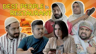 Desi People In Restaurant | Unique MicroFilms | Comedy Skit | UMF