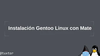 Instalación de Gentoo Linux con Mate Desktop sobre Virtualbox