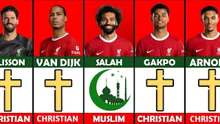 Religion of Liverpool players 2024 / Muslim.Christian.Jewish