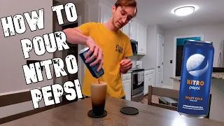 How to Pour Nitro Pepsi (Best method!)