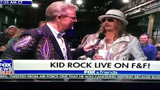 Kid Rock calls Joy Behar the B word live on FOX