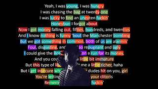 Eminem - Favorite Bitch (Rhyme Scheme)