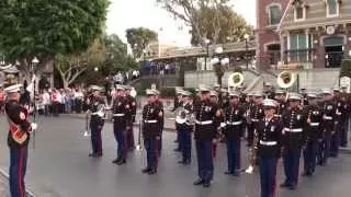 1st Marine Division Band - Disneyland - Veterans Day 2014