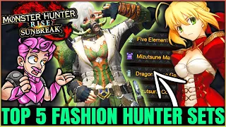 Top 5 Layered Sets of the Week - Evil Power & Fate - Monster Hunter Rise Sunbreak! (Fashion Hunters)