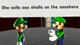 Luigi ACTUALLY talks about sea shells