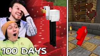 Reacting to I made a minecraft mod EVERY DAY for 100 DAYS