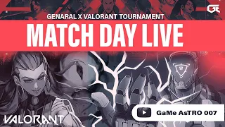 🔴VALORANT TOURNAMENT POWERED BY GenX ESPORTS ORGANIZATION | POOL 1-DAY 1(Knockout matches)🔴