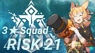 CC11: Fake Waves Week 2 Risk 21 3★ Squad