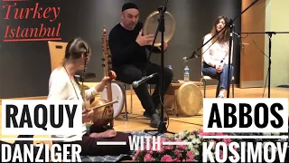 ABBOS KOSIMOV WITH RAQUY DANZIGER | TURKEY | ISTANBUL | DOIRA DOYRA DAFF DARBUKA TABLA DRUM SOLO |