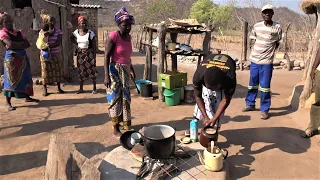 Visit to a local village in Hwange, Zimbabwe - Part1