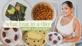 Testing TikTok *VIRAL* Better For YOU Recipes  | What I Eat In A Day ft. Fable Home
