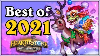 Funny And Lucky Moments - Hearthstone Battlegrounds - Best Of 2021