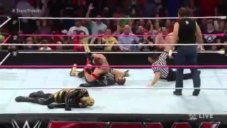 John Cena & Dean Ambrose Vs  The Usos Vs  Goldust & Stardust