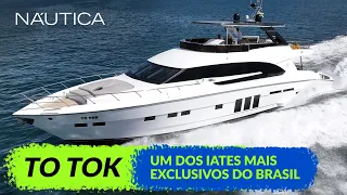 To Tok: navegamos em um dos iates mais exclusivos do Brasil | BARCOS INCRÍVEIS