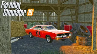 BARN FIND OLD GENERAL LEE | (ROLEPLAY) FARMING SIMULATOR 2019